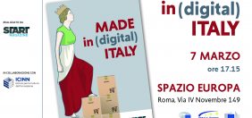 Innovazione, Il 7 Marzo Start Magazine E ICINN Presentano Made In (digital) Italy